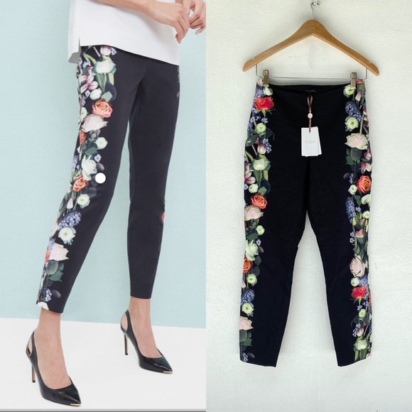 black trousers ankle grazers